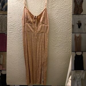 Aeropostale Textured Knit Top in Beige and Purple